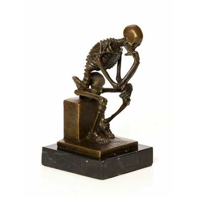 Bronze-squelette-penseur