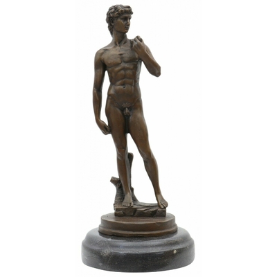 Statue-bronze-David-Michelangelo