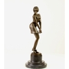 Statue-bronze-femme