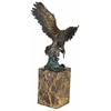 Statue-bronze-aigle-b