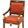 Fauteuil-Empire-rouge-a