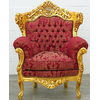 Fauteuil-baroque-royal-rouge