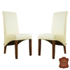 chaises-cuir-vachette-creme