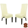 Chaises-cuir-veritable-blanc