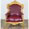 Fauteuil-baroque-bordeaux-dore