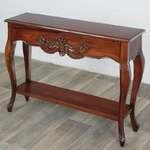 Console-victorien-acajou