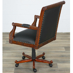 Fauteuil-bureau-Chesterfield-noir-b
