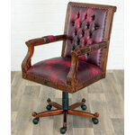 Fauteuil-bureau-anglais-Chesterfield-a