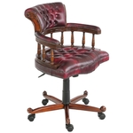 Fauteuil-bureau-capitonne-bordeaux-a