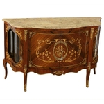 Buffet-marqueterie-Louis-XV