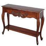 console-victorien-acajou