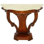 console-acajou-anglais-victorien