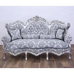 Canape-rococo-argent