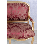 Canape-Louis-XV-rouge