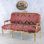 Canape-Louis-XV-rouge-a