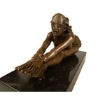 Statue-bronze-femme-nue-a