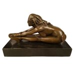Statue-bronze-femme-nue