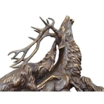Statue-bronze-chasse-cerf-b