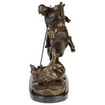 Cavalier-arabe-lion-c