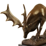 Statue-bronze-cerf-a