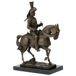 Statue-bronze-chevalier-a