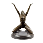 Statue-bronze-femme-nue