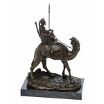 Statue-bronze-bedouin-a