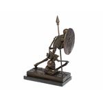 Statue-bronze-guerrier-squelette-b