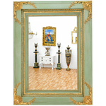 Miroir-gustavien-vert