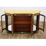 Buffet-vitre-noyer-a