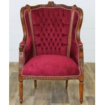 Fauteuil-Louis-XVI-rouge-a