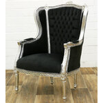 Bergere-Louis-XVI-noir-argent