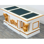 Bureau-elephants-blanc-dore-b