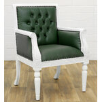 Fauteuil-Chesterfield-blanc-victorien