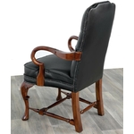 Fauteuil-victorien-noir-a
