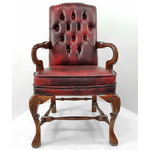 Fauteuil-Queen-Anne-acajou