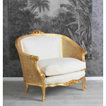 Canapé-Louis-XV-dore