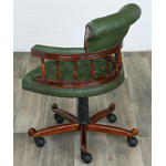 Fauteuil-bureau-acajou-Chesterfield-a