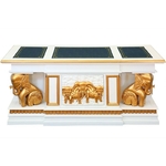 bureau-elephants-blanc-dore