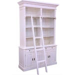 Bibliotheque-echelle-blanc