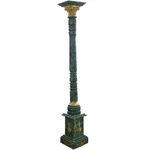 Colonne-marbre-vert