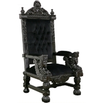 trone-baroque-noir
