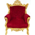 Fauteuil-baroque-rouge-dore