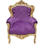 trone-baroque-mauve-dore