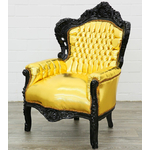 Fauteuil-baroque-dore-noir-a