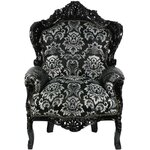 trone-royal-noir-barock
