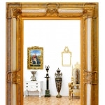 Miroir-rocaille-doré-SP117a