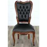 Chaise-victorien-acajou-noir