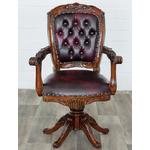 Fauteuil-bureau-bordeaux-acajou