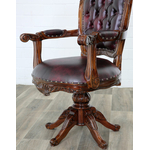 Fauteuil-bureau-bordeaux-acajou-a